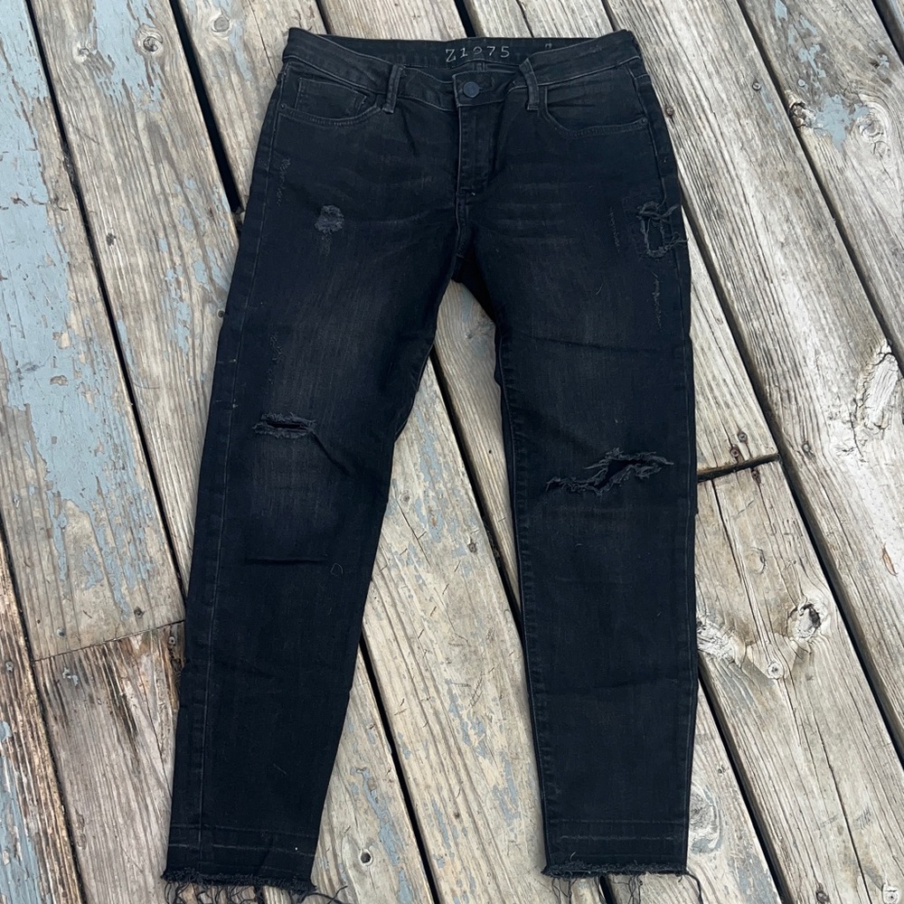 Zara Women's Black Skinny Jeans size 28
